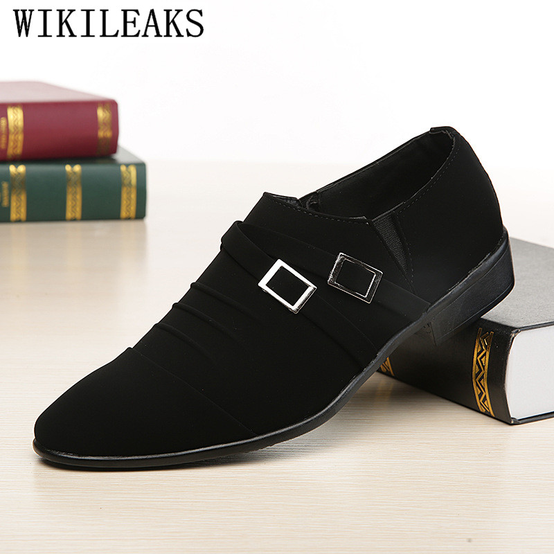 Men'S Luxury Formal Wear - New Designer Men Formal Wedding Shoes
