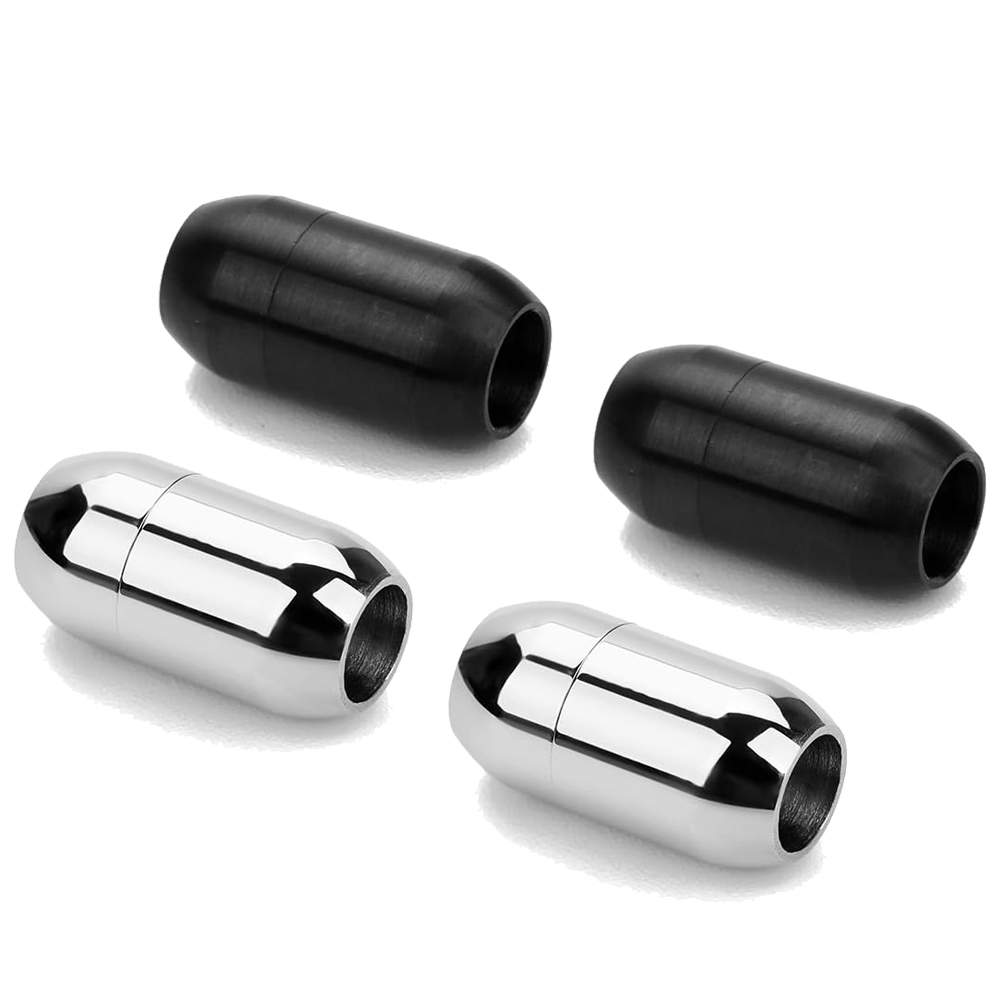 Patent Leather Oxford - 2pcs Stainless Steel Magnetic Clasp Leather