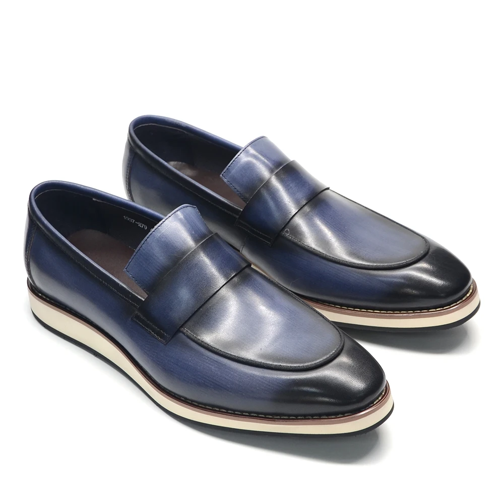 Men'S Luxury Formal Wear - Luxury Designer Mens Penny Loafers Original