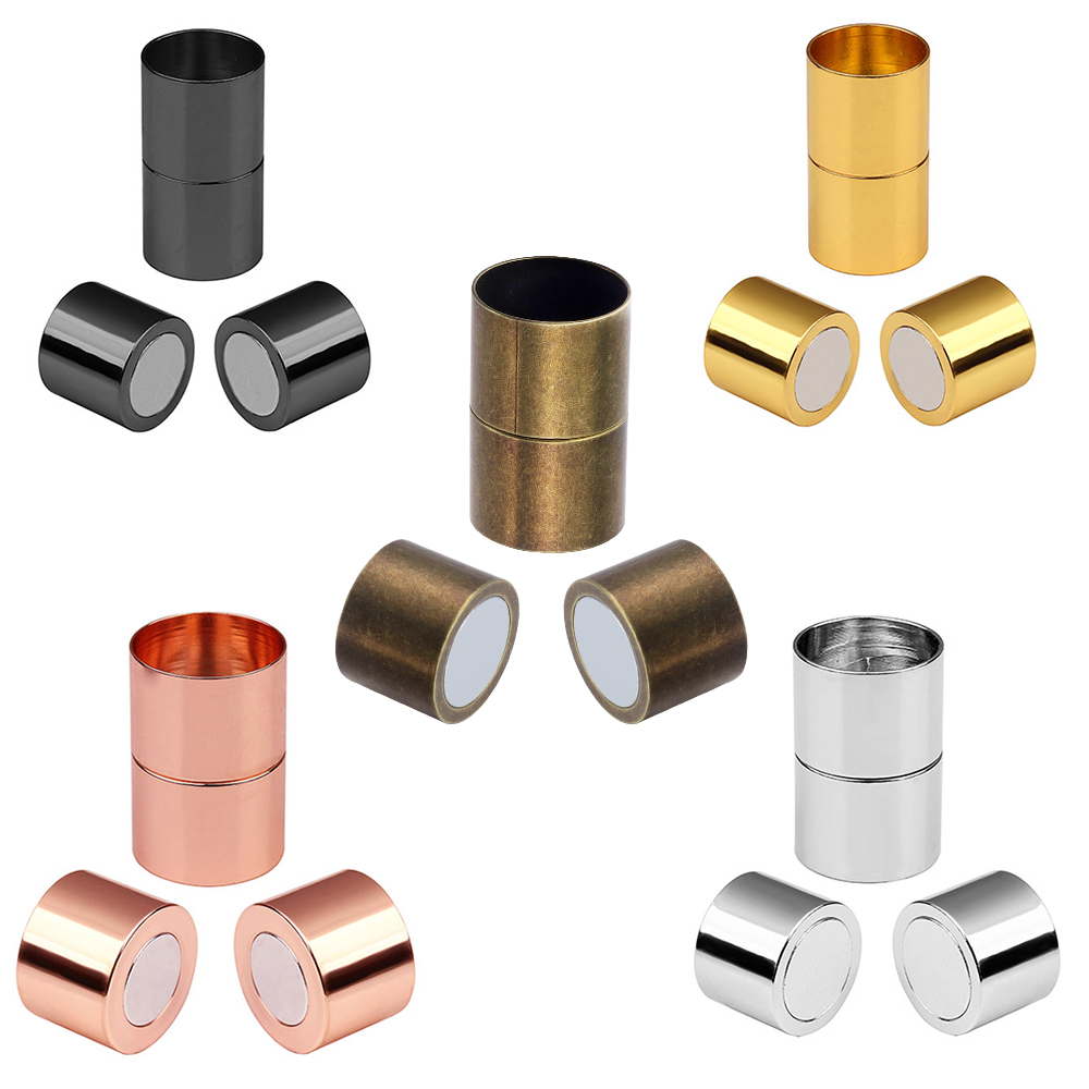 Patent Leather Oxford - 5sets Strong Magnetic Clasps 3/4/5/6/7/8/10/12/14/15mm Leather