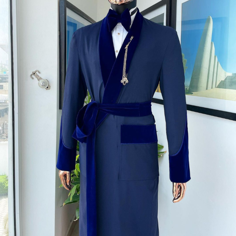 Men Formal Wear Blue - Tailor Made Royal Blue Men Suit