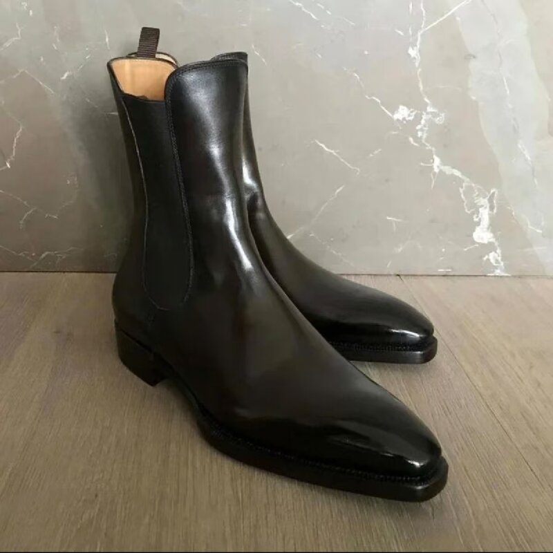 Men Fashion Chelsea Boots Blac - Men Formal Wear Brands 评论和价格