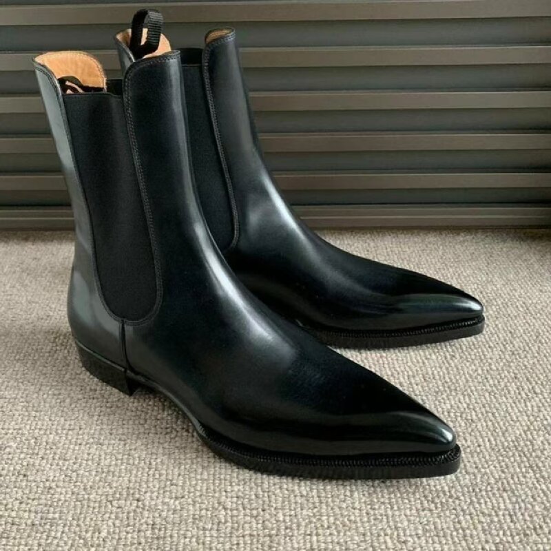 Men Fashion Chelsea Boots Blac - Men Formal Wear Brands 评论和价格