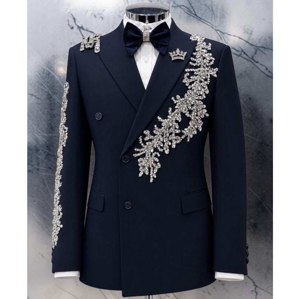 Unique Design Beaded Stones Su - Unique Men'S Formal Wear 评论和价格