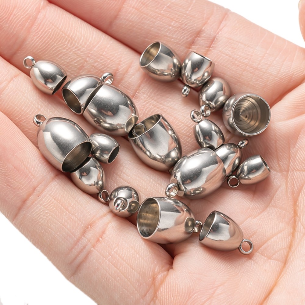 20pcs Tube End Caps Stainless  - Patent Leather Oxford 评论和价格
