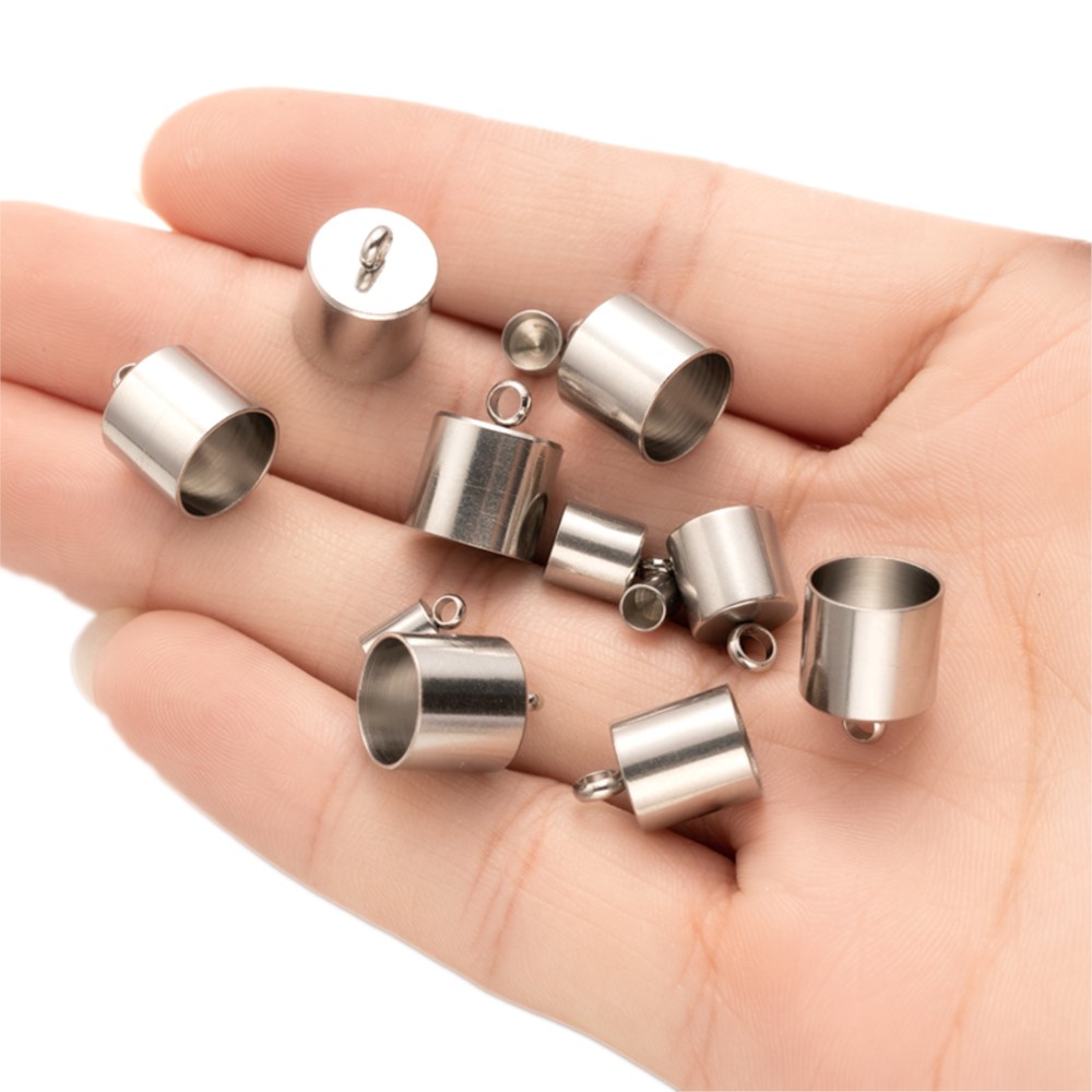 20pcs Tube End Caps Stainless  - Patent Leather Oxford 评论和价格