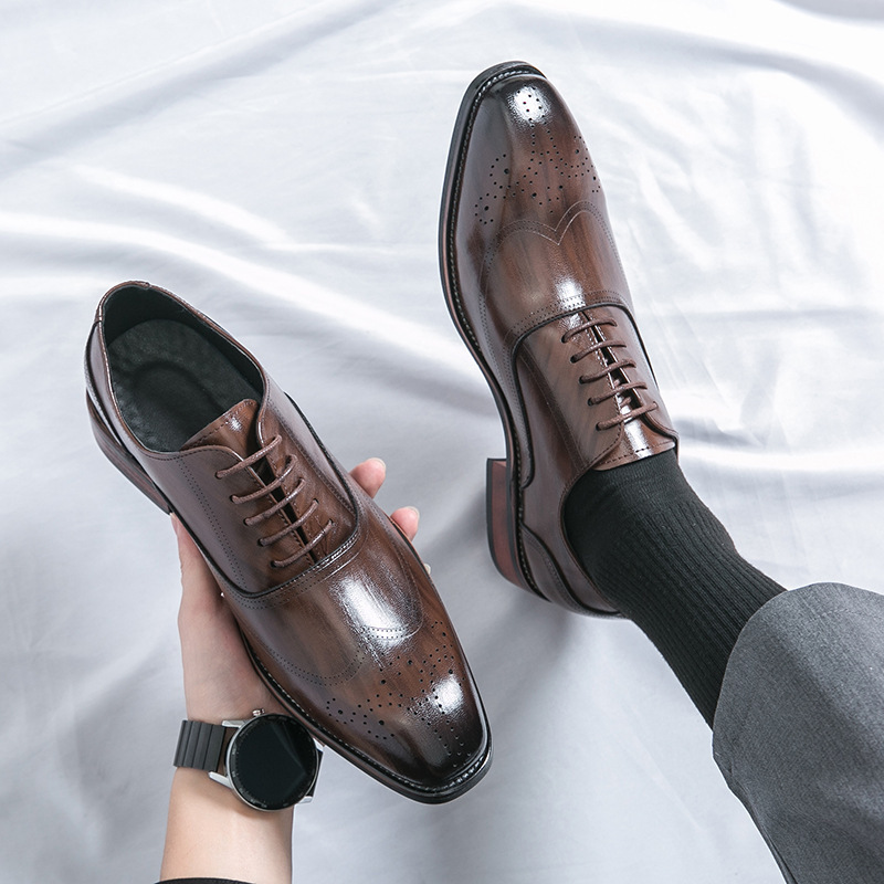 Classic Italy Pointed Toe Leat - Men'S Luxury Formal Wear 评论和价格