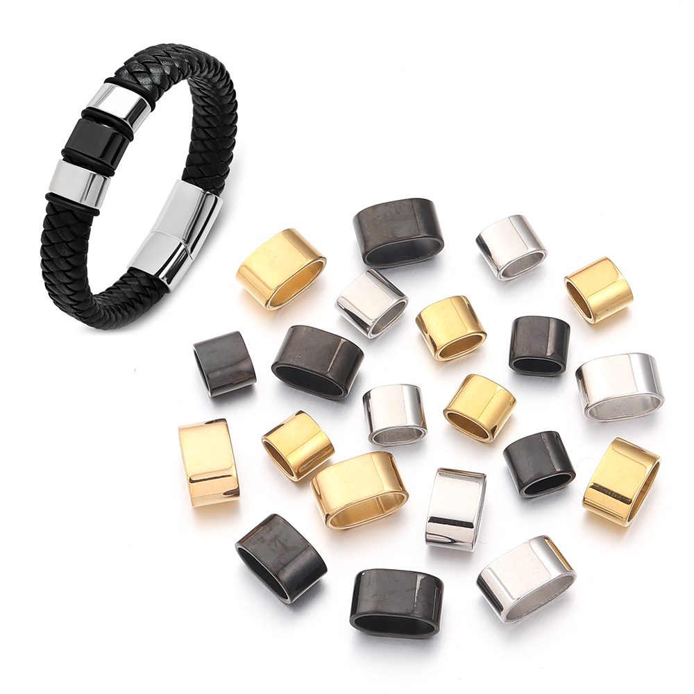 6pcs Flat Stainless Steel Tube - Patent Leather Oxford 评论和价格