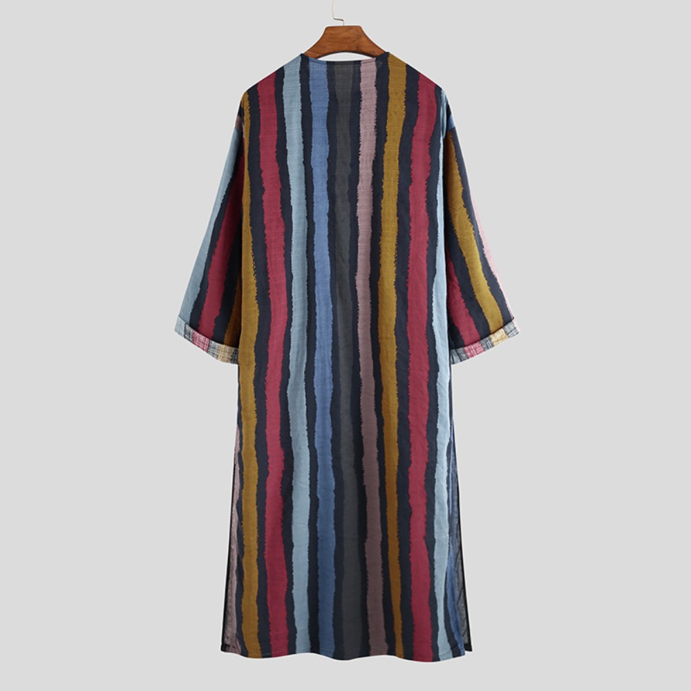 2026 New Striped Printed Musli - Arabic Formal Wear Men 评论和价格