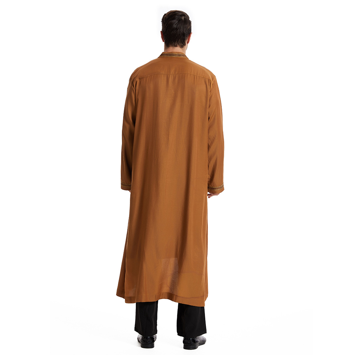 Thobe for Men Abaya Islamic Cl - Arabic Formal Wear Men 评论和价格