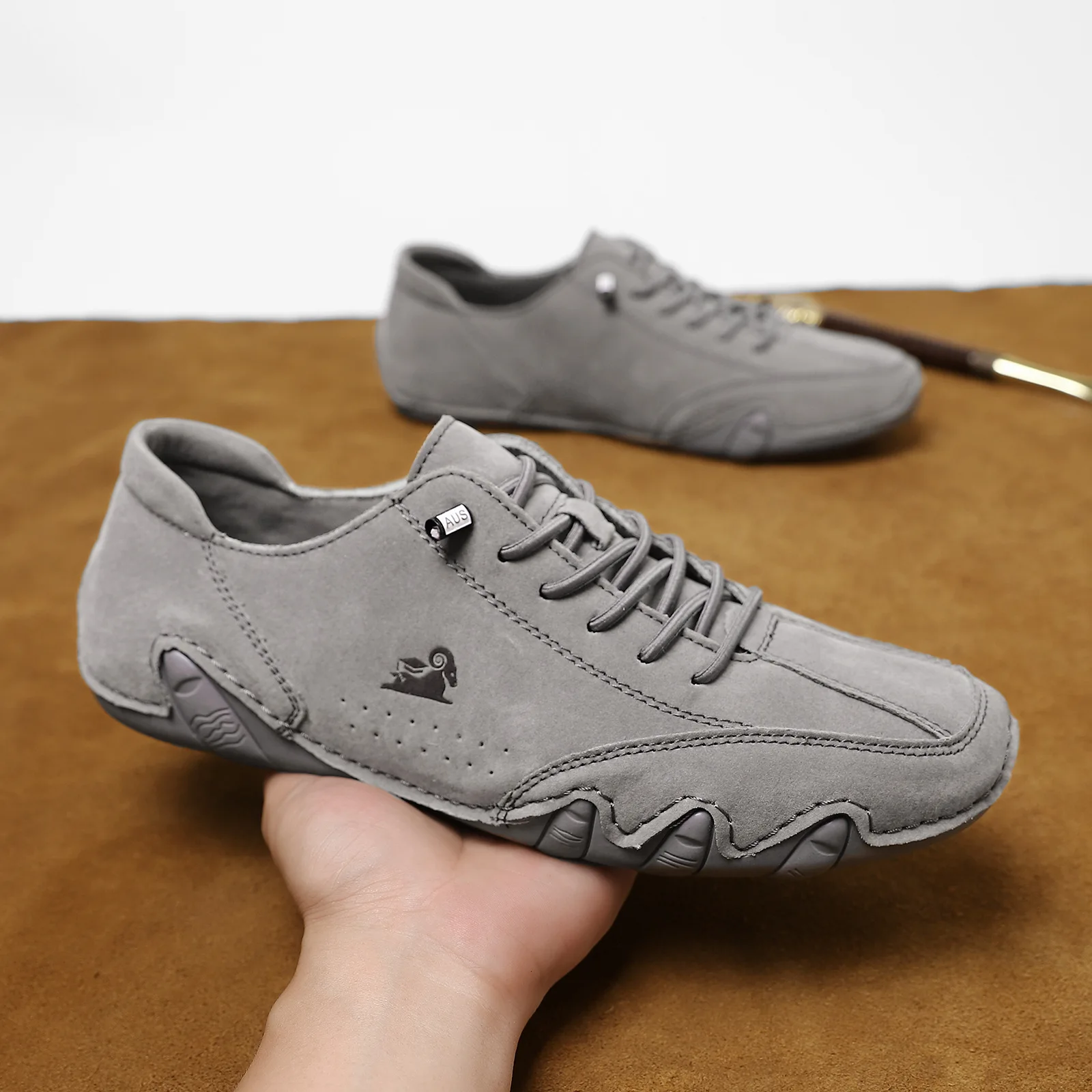 Men Casual Shoes Luxury Brand  - Men Formal Wear Brands 评论和价格