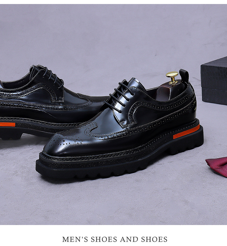 Men's Brogue Platform Oxford S - Men'S Luxury Formal Wear 评论和价格