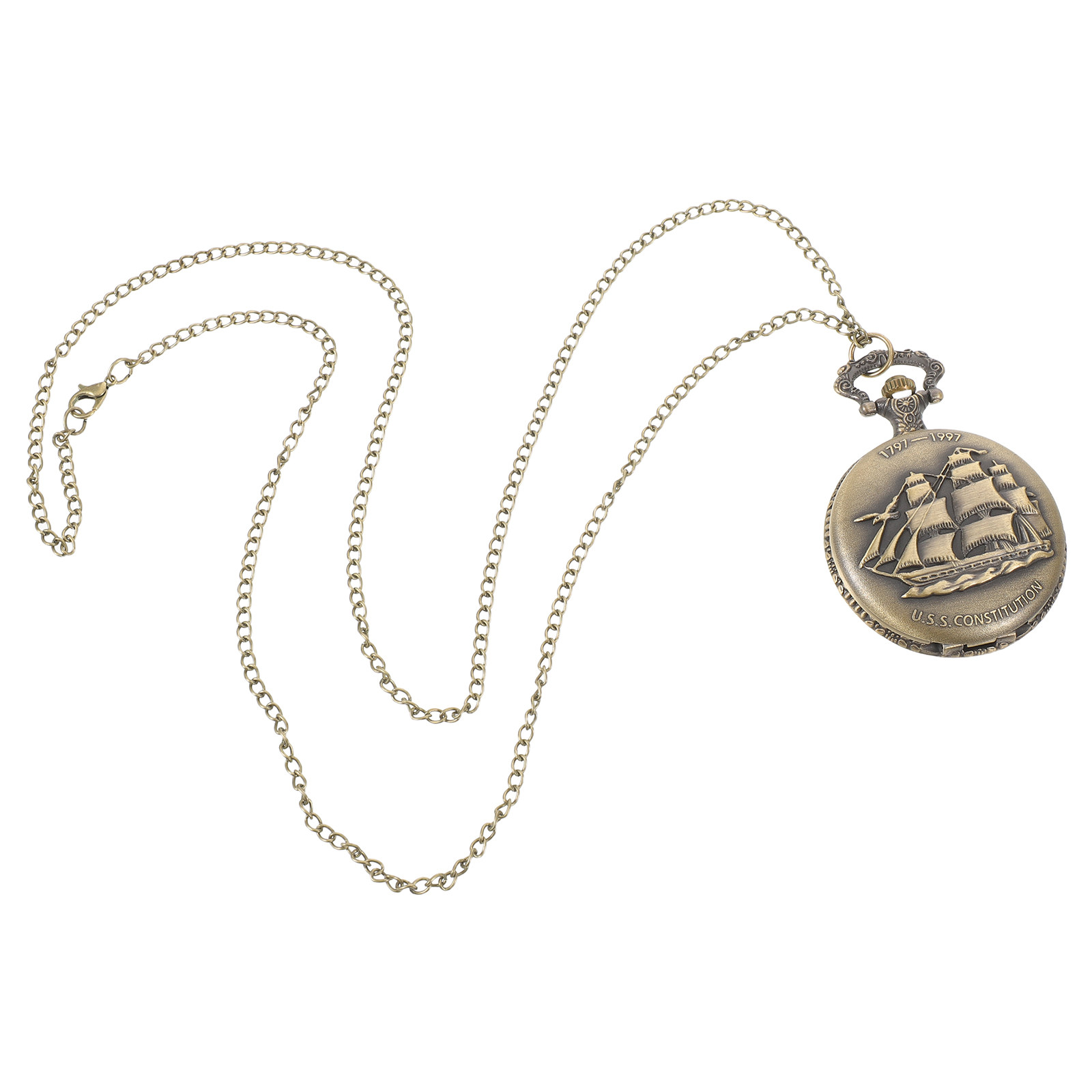 Vintage Pocket Watch Necklace  - Arabic Formal Wear Men 评论和价格