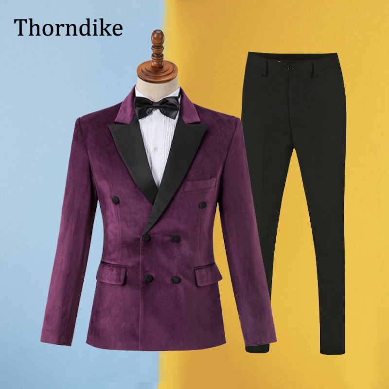 Gwenhwyfar Blue Suit Men 2025  - Men Formal Wear Blue 评论和价格