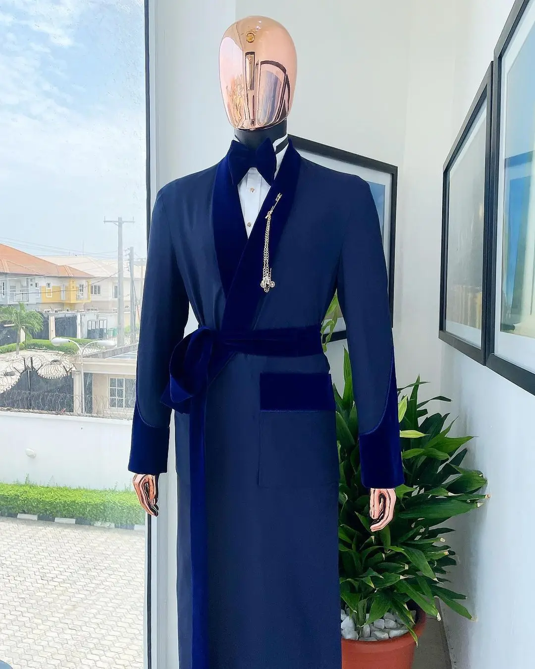 Tailor Made Royal Blue Men Sui - Men Formal Wear Blue 评论和价格